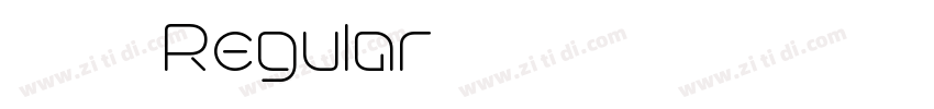 小考拉体 Regular字体转换